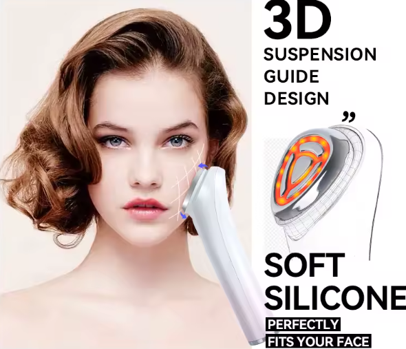 LUMERA™ Microcurent Facial – Dispozitiv Premium pentru Lifting și Fermitate în 5 Minute/zi